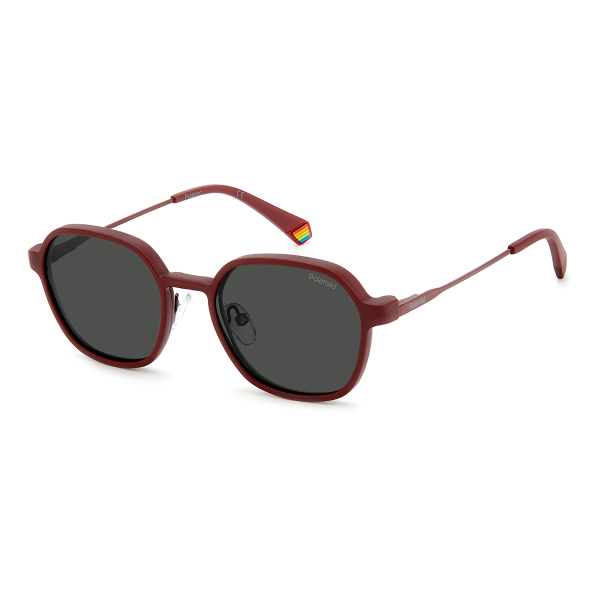 Оправа с солнцезащитной насадкой clip-on Polaroid PLD PLD 6184/CS LHF51M9