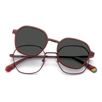 Оправа с солнцезащитной насадкой clip-on Polaroid PLD PLD 6184/CS LHF51M9