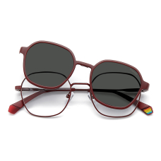 Оправа с солнцезащитной насадкой clip-on Polaroid PLD PLD 6184/CS LHF51M9