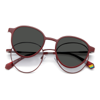 Оправа с солнцезащитной насадкой clip-on Polaroid PLD PLD 6158/CS LHF51M9