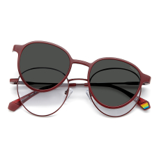 Оправа с солнцезащитной насадкой clip-on Polaroid PLD PLD 6158/CS LHF51M9
