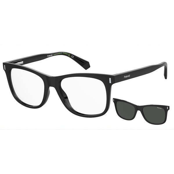 Оправа с солнцезащитной насадкой clip-on Polaroid PLD PLD 6202/CS 80753M9