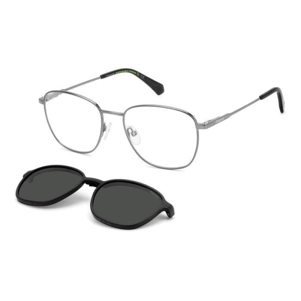 Оправа с солнцезащитной насадкой clip-on Polaroid PLD PLD 6205/CS V8155M9